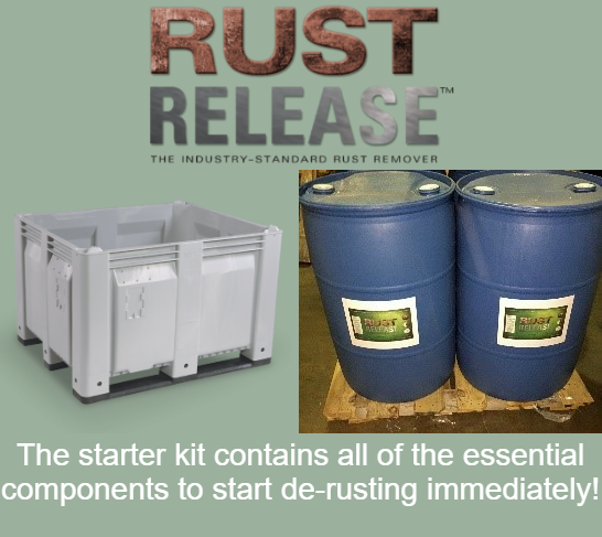 Starter Kit Rust Release The Industrial Safe Rust Remover